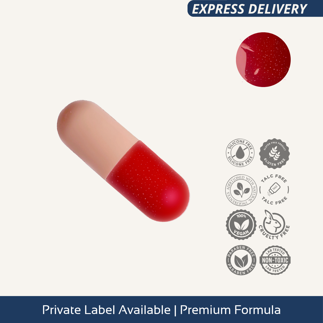 Brillo de labios rojo brillante | 5 ml | Gardenia Lip Dew | ENV-GAR-0065