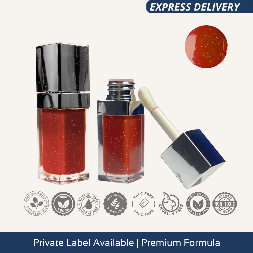 Brillo de labios – Terracota brillante | 8 ml | Gardenia Lip Dew | ENV-GAR-0054