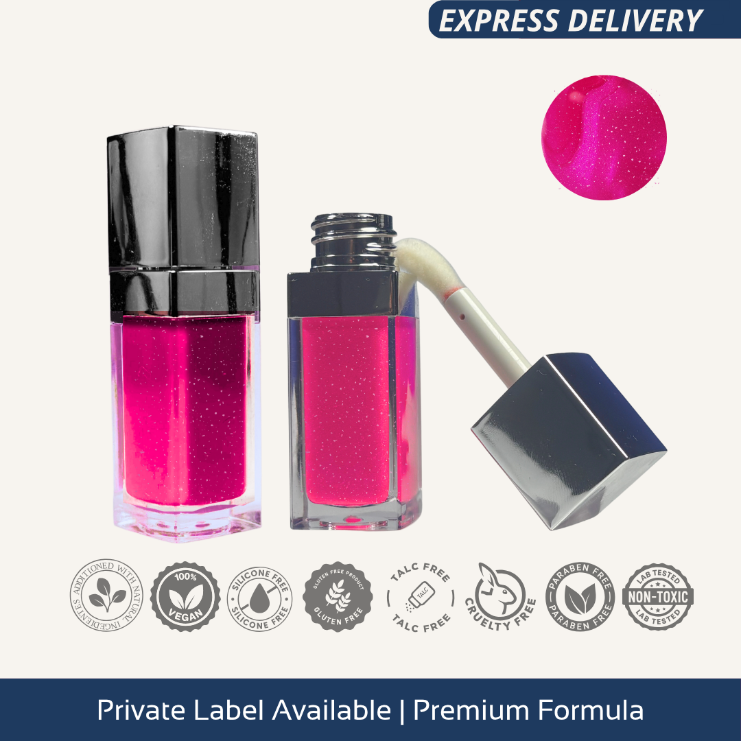 Lip Gloss – Pink Shimmer| 8 ML | Gardenia Lip Dew | ENV-GAR-0054