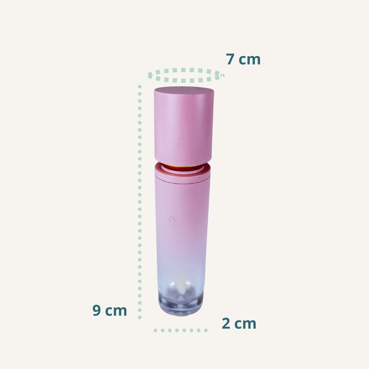 Paquete ENV-GAR-0077 Tubo Brillo de Labios Mini Chic - 4ml Rosa