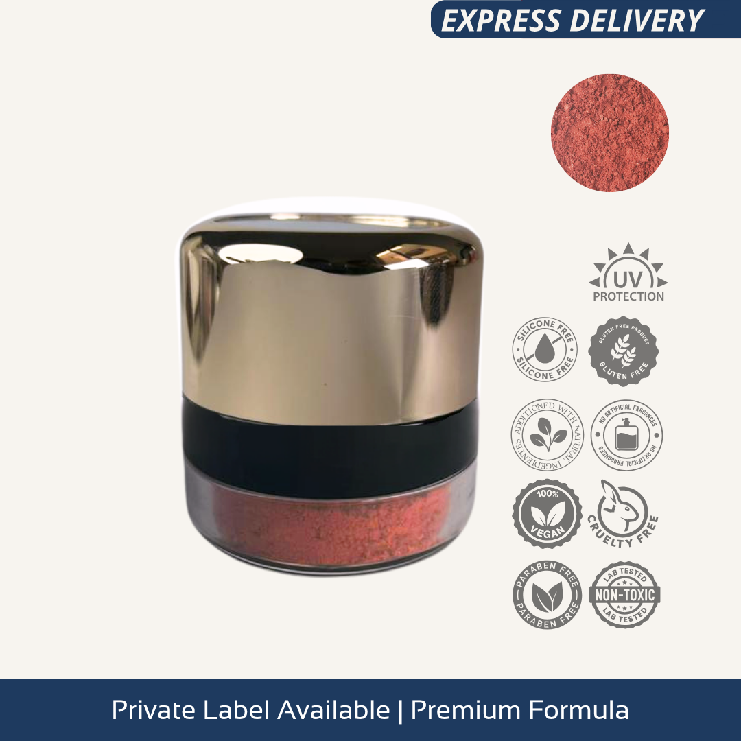 Rubor en polvo suelto n.° 001 | 5 g | Gardenia Rose Radiance | ENV-GAR-0021