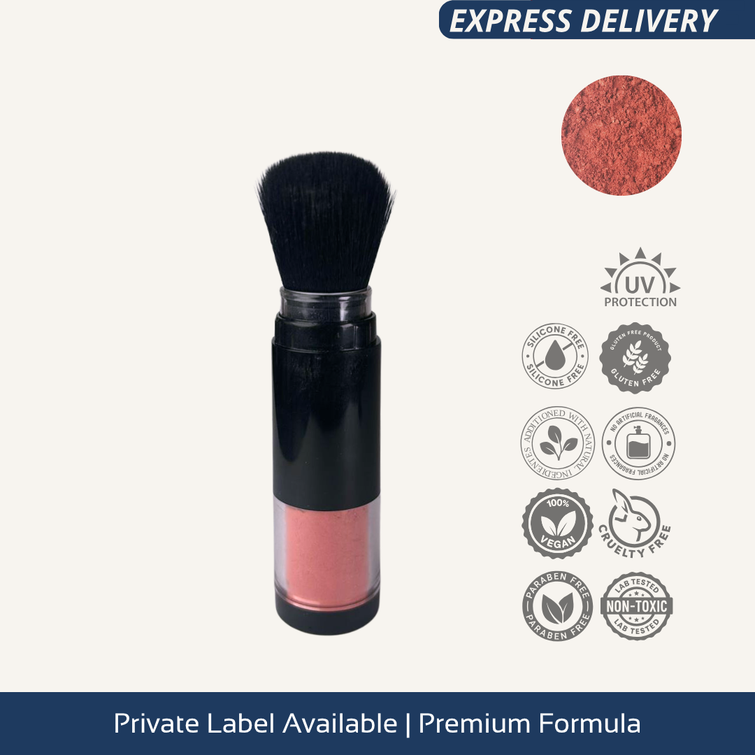 Rubor en polvo suelto n.° 001 | 5 g | Gardenia Rose Radiance | ENV-GAR-0004