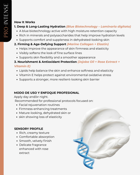 Blue Biotechnology Anti-Aging Cream |30 Gr | Pro-Intense Line