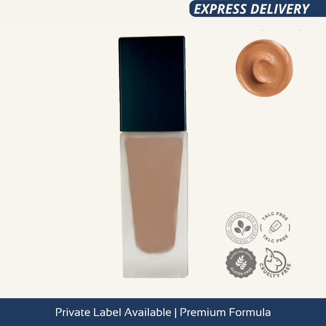 High Coverage Liquid Foundation – Long-Lasting Makeup with Active Care #070 Cinammon | 30 ml | Advanced Line