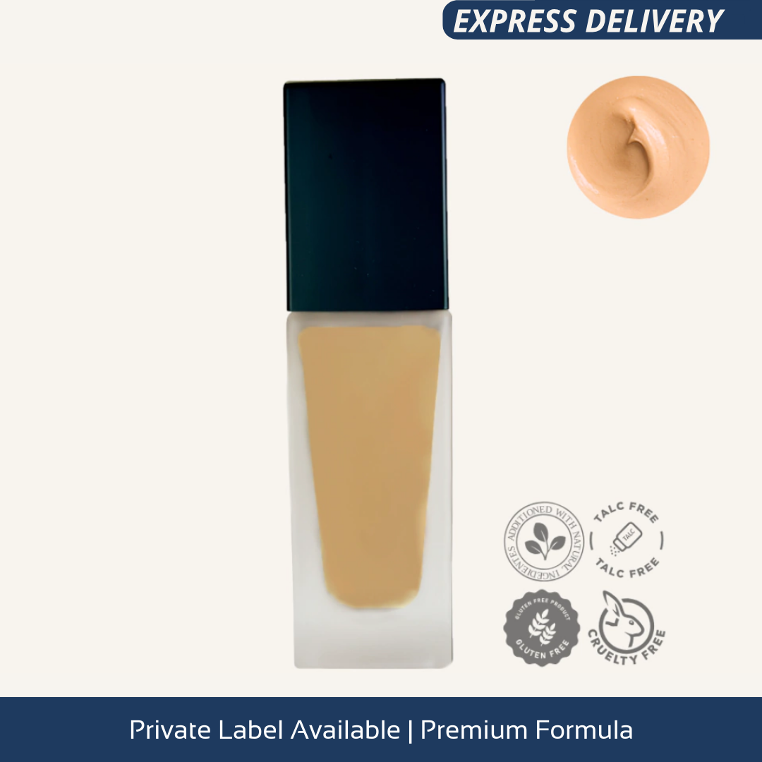 High Coverage Liquid Foundation – Long-Lasting Makeup with Active Care #030 Dune | 30 ml | Advanced Line