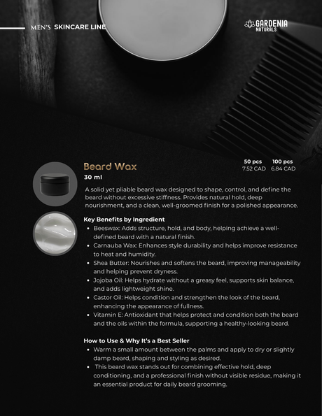 Beard Wax 30ml