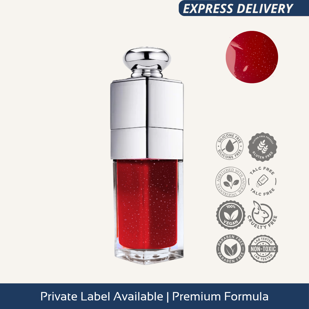 Brillo de labios rojo brillante | 8 ml | Gardenia Lip Dew | ENV-GAR-0055