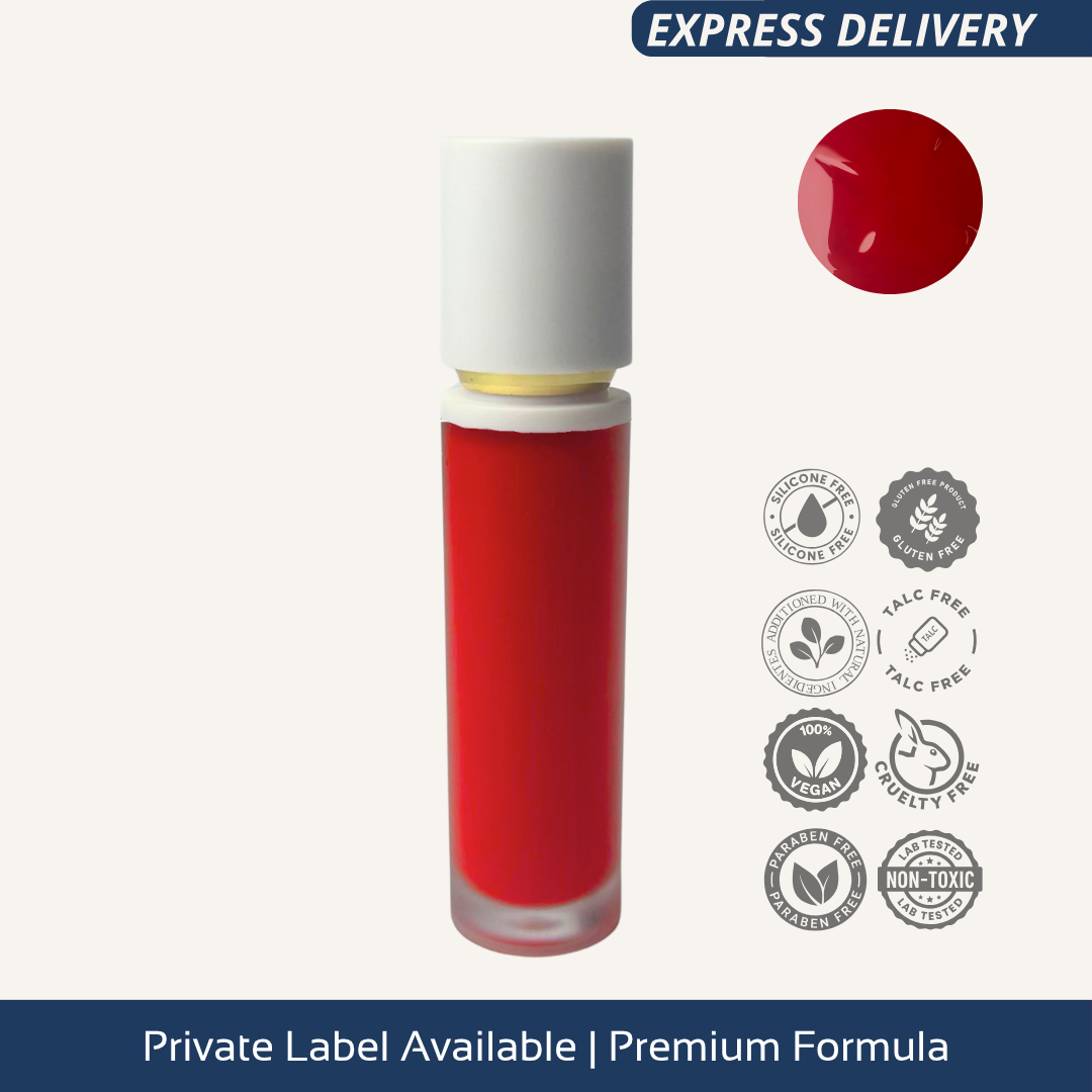 Brillo de labios rojo brillante | 8 ml | Gardenia Lip Dew | ENV-GAR-0072