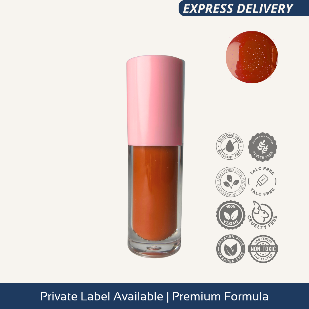 Brillo de labios – Terracota brillante | 6 ml | Gardenia Lip Dew | ENV-GAR-0071