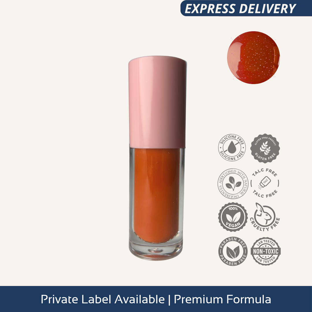 Brillo de labios – Terracota brillante | 6 ml | Gardenia Lip Dew | ENV-GAR-0070