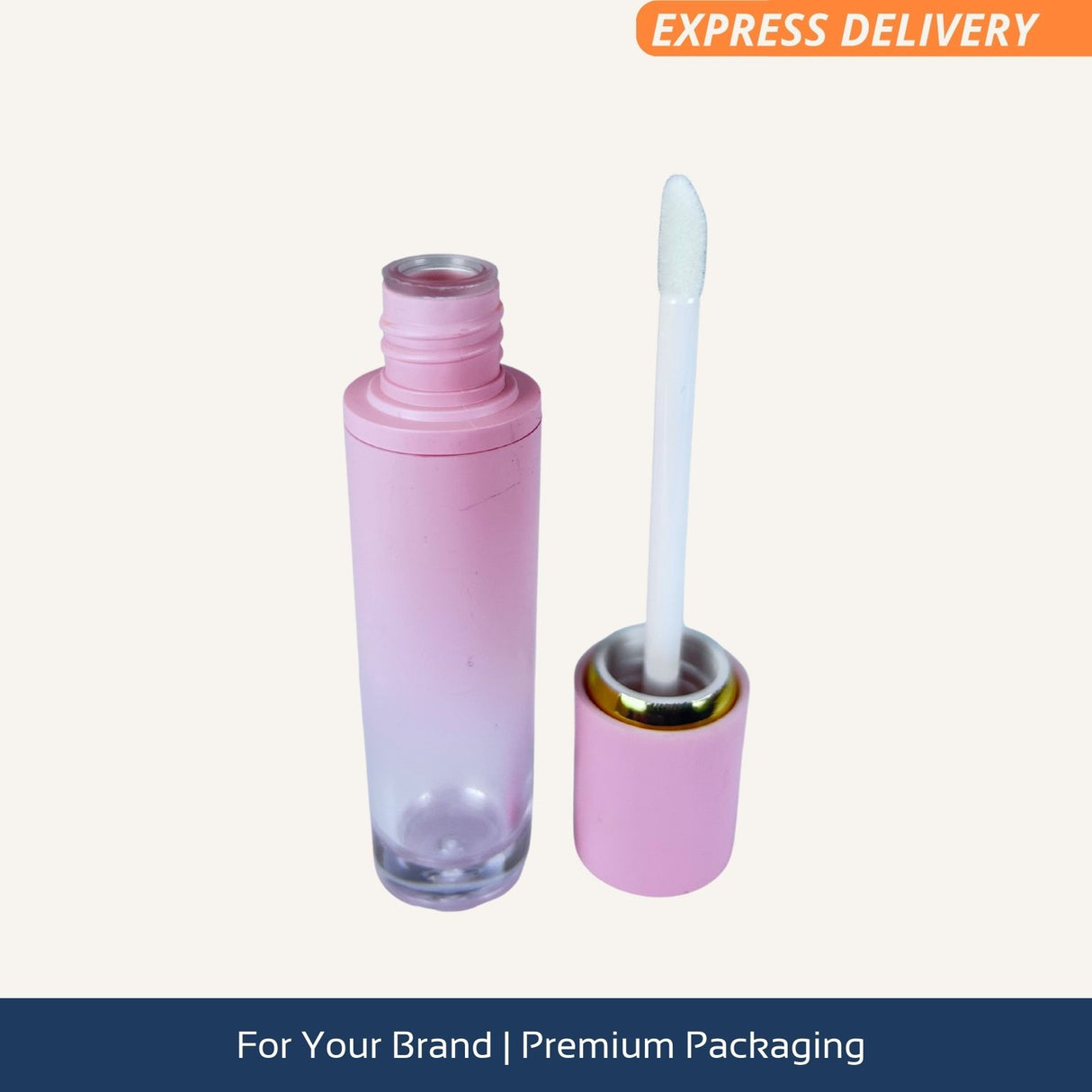 Paquete ENV-GAR-0077 Tubo Brillo de Labios Mini Chic - 4ml Rosa