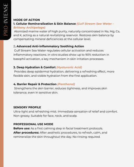 Cellular Remineralizing Thermal Water | 160 ml | Pro-Intense Line