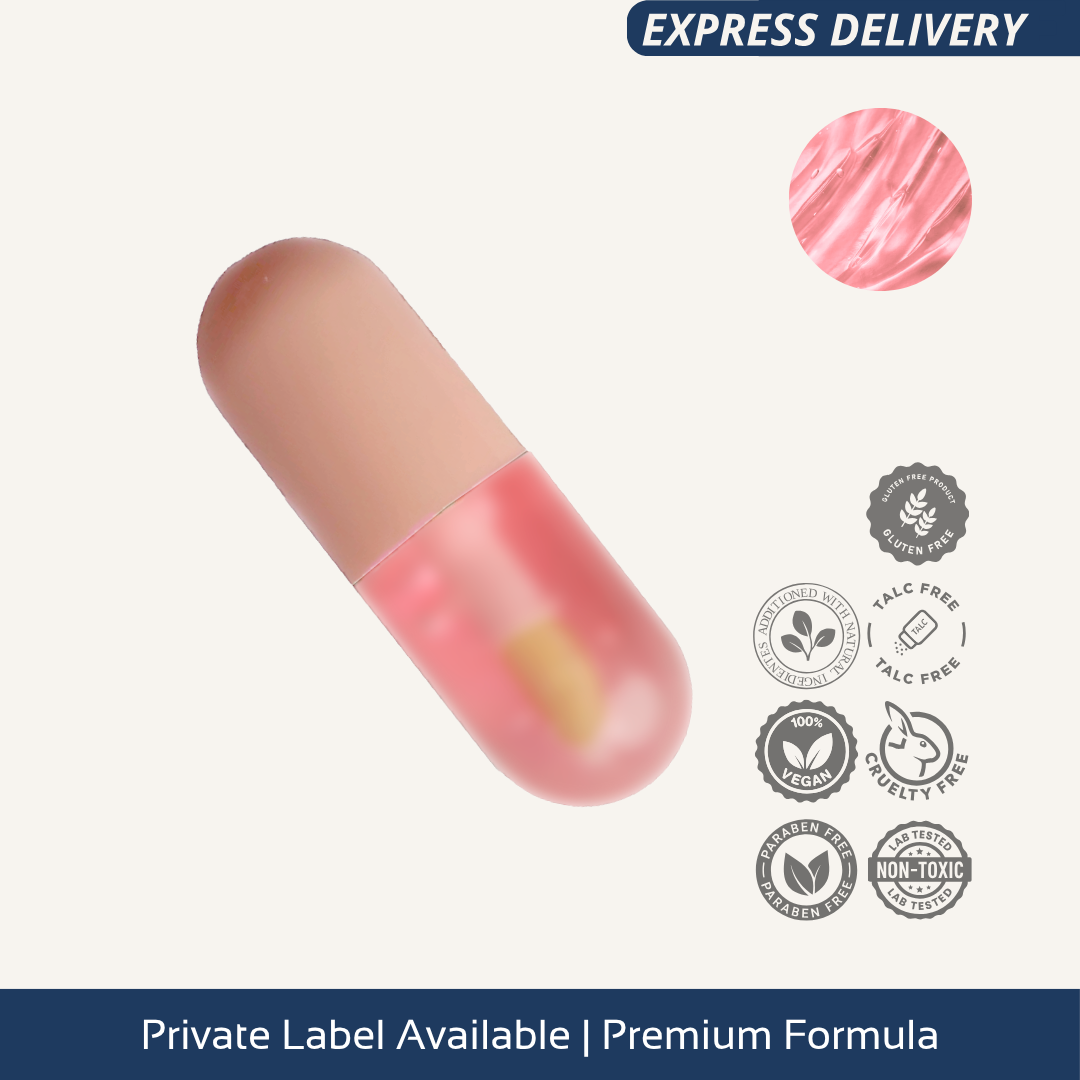 Aceite labial - Tinte rojo | 5 ml | Aceite labial Gardenia Éclat | ENV-GAR-0065