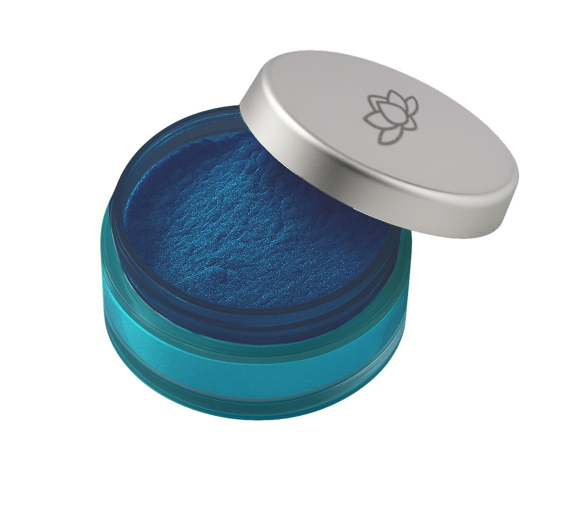 Crystal Blue #25 Mica Pigment Iron Oxide Mineral Pigment