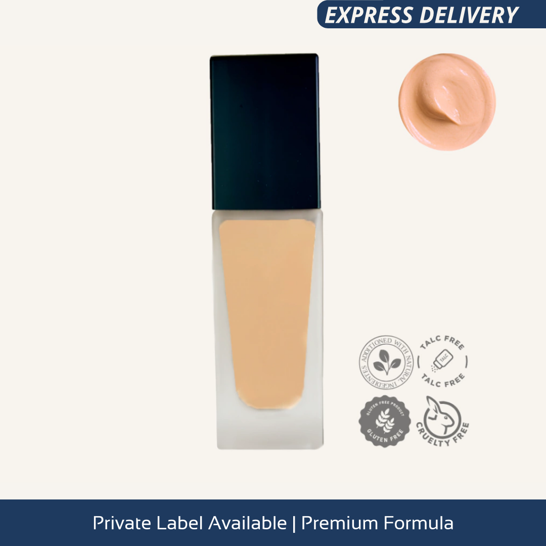 High Coverage Liquid Foundation – Long-Lasting Makeup with Active Care #020 Beige | 30 ml | Advanced Line