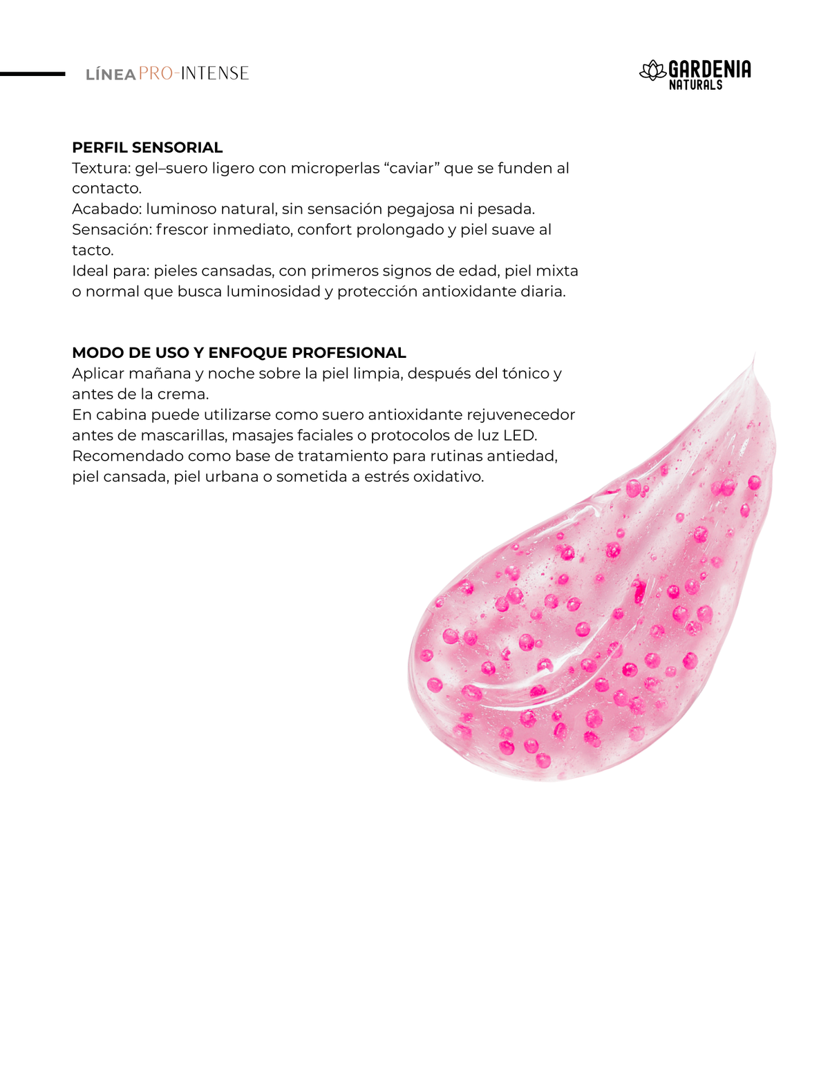 Microcapsule Rose Serum | 30 ml | Pro-Intense Line